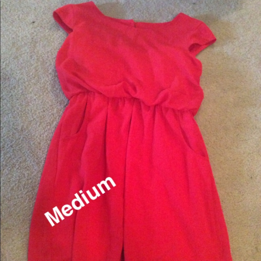 Red dress